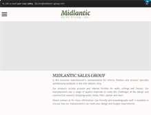 Tablet Screenshot of midlantic-group.com
